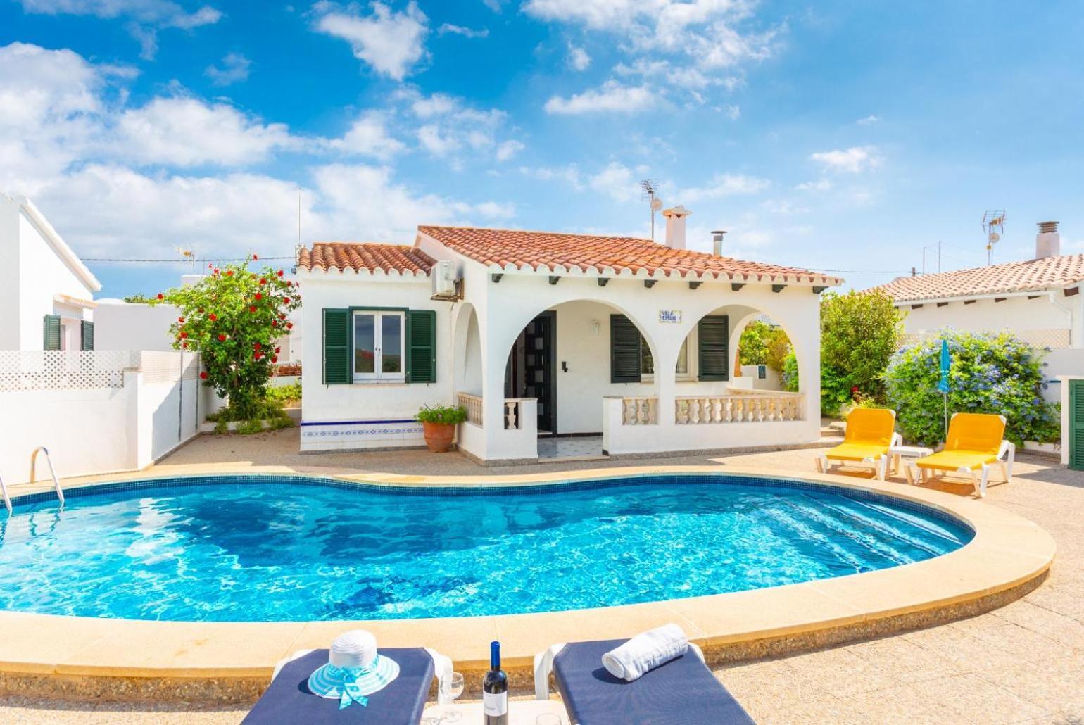Villa Emilio Cala En Porter  外观 照片