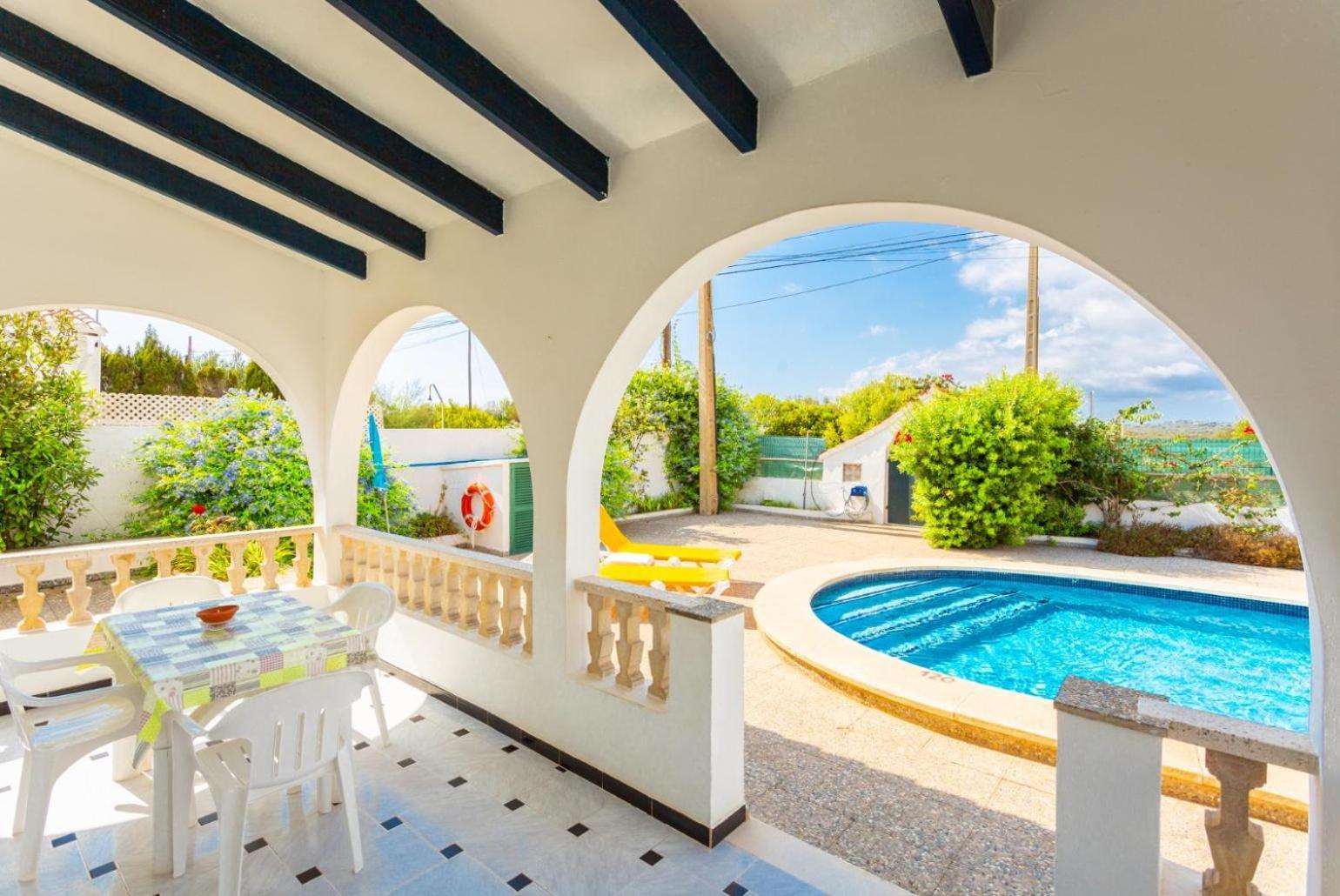 Villa Emilio Cala En Porter  外观 照片